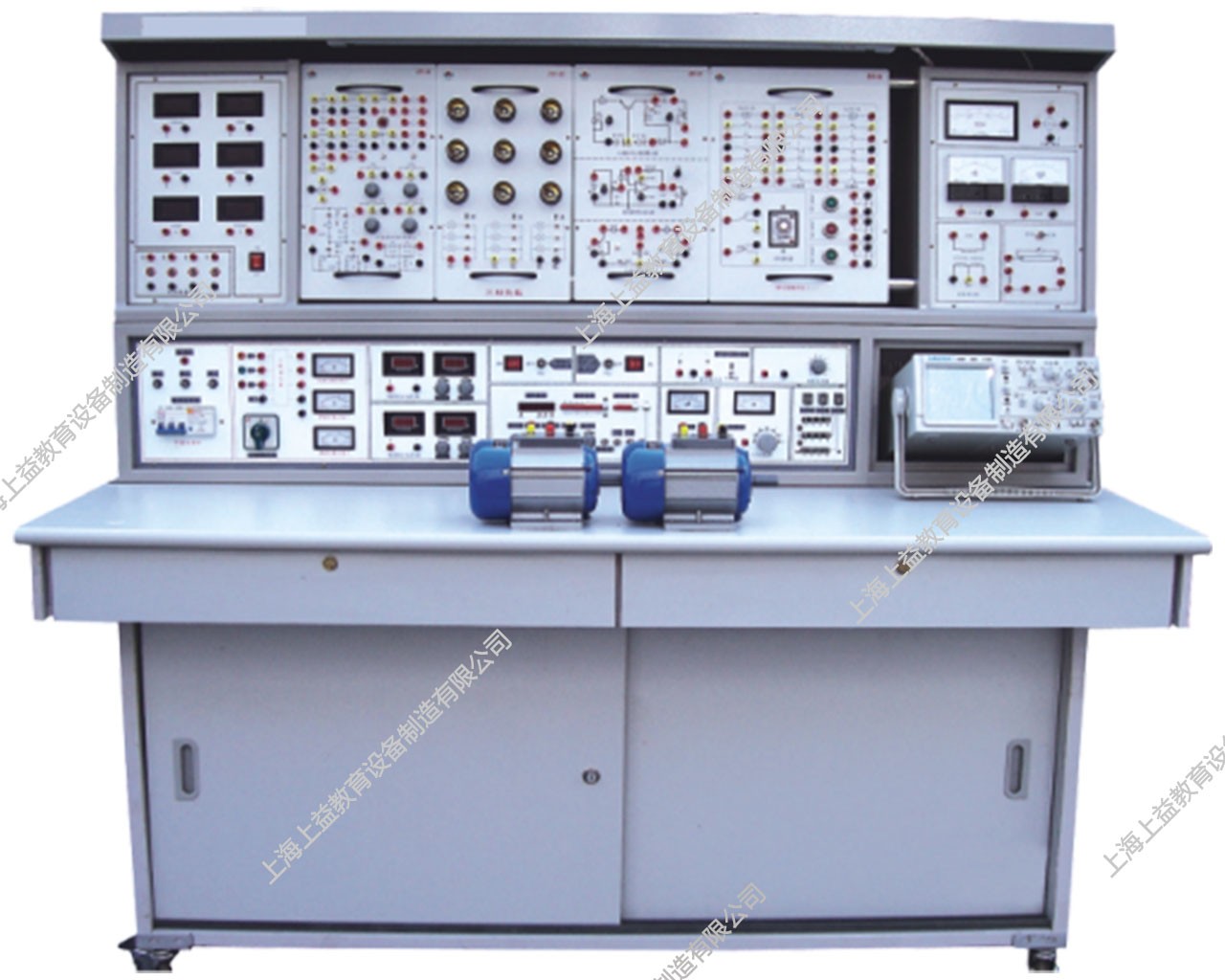 SYTYL-182C立式通用電工、電子、電力拖動（帶直流電機實驗）實驗室成套設(shè)備（三相調(diào)壓，積木式掛箱）