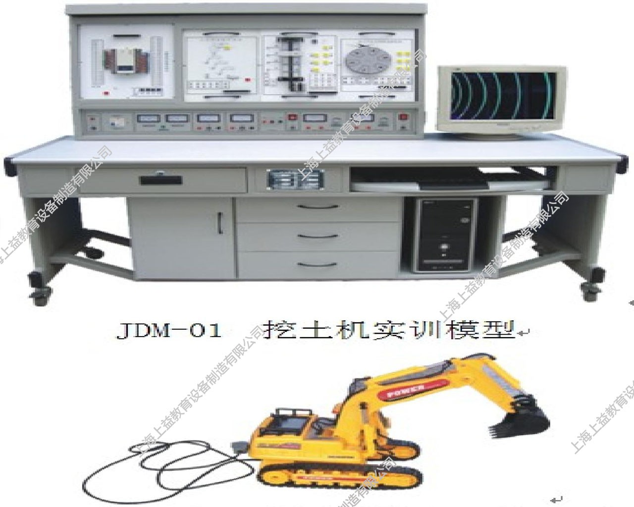 SYPLC-03B 網(wǎng)絡(luò)型PLC可編程控制及單片機(jī)實(shí)驗(yàn)開發(fā)系統(tǒng)綜合實(shí)驗(yàn)裝置（立式、掛箱積木式）