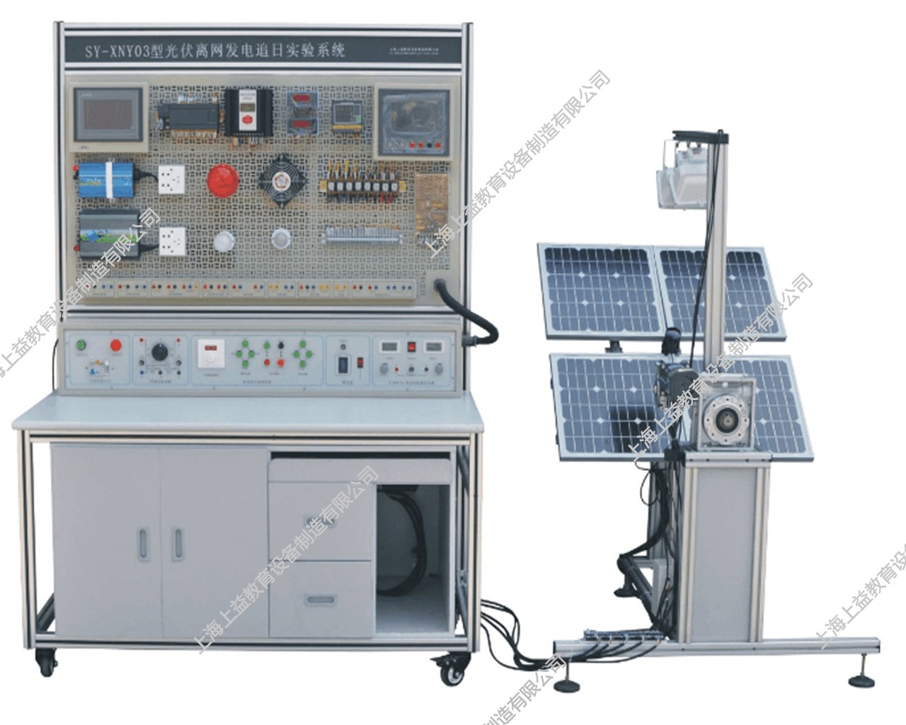 SYXNY-03光伏離網發(fā)電追日實訓系統