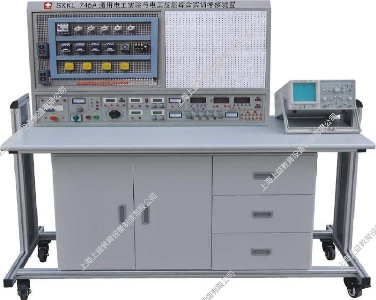 SYJNL-465B立式電工、模電、數(shù)電、電拖創(chuàng)新實(shí)驗(yàn)與技能實(shí)訓(xùn)考核綜合裝置