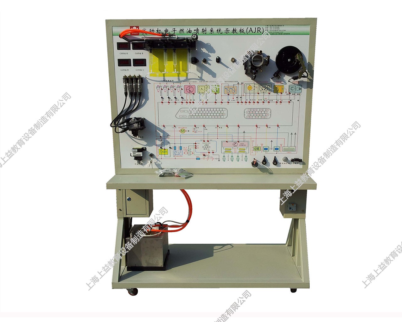 汽油發(fā)動(dòng)機(jī)電子燃油噴射系統(tǒng)示教板（大眾AJR）