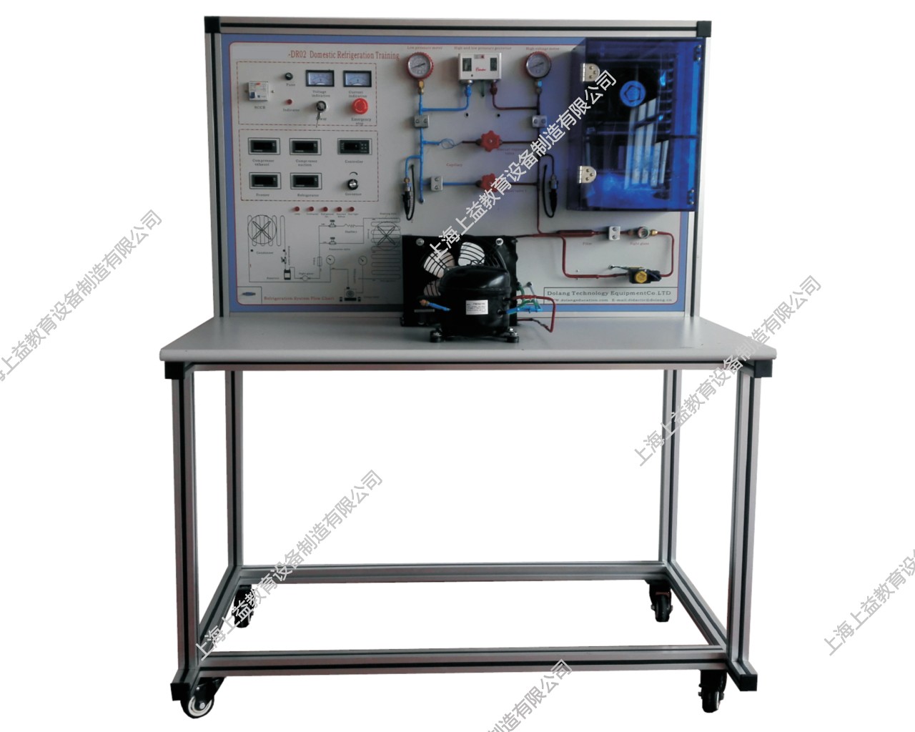 SY-3H3型商用電冰箱實訓(xùn)裝置(無霜)