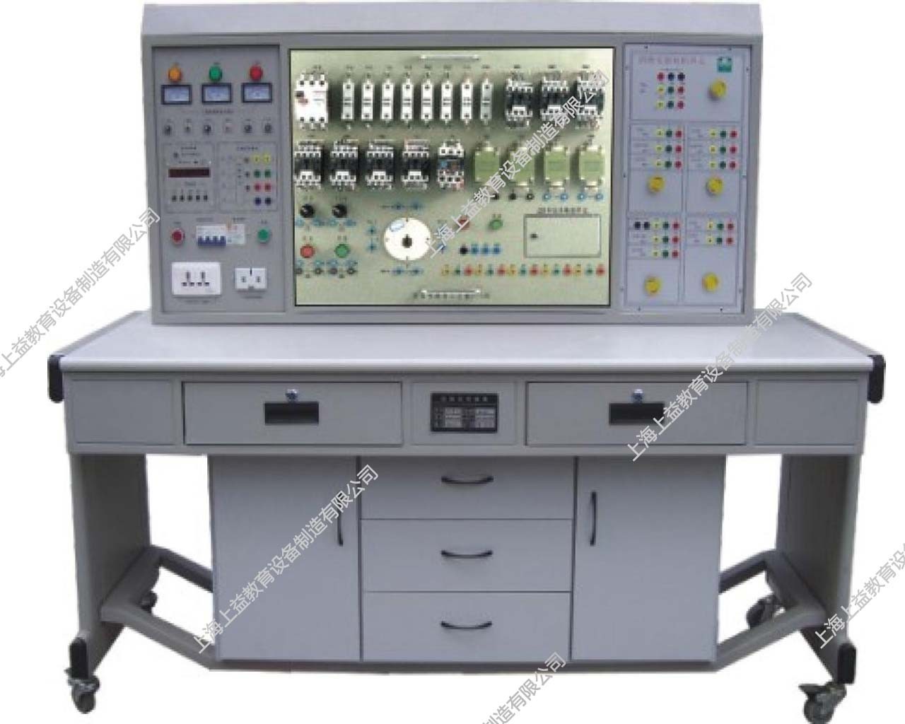 JD-SHY-01無(wú)線(xiàn)遙控智能型綜合機(jī)床電氣電路實(shí)訓(xùn)考核鑒定裝置