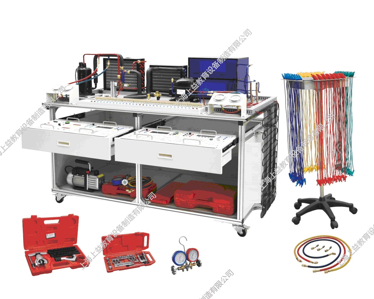 SY-JDH211-3H型 現代制冷與空調系統(tǒng)技能實訓裝置