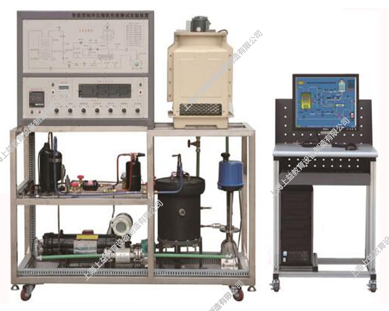SYJYD-02F 智能制冷壓縮機性能測試實訓(xùn)裝置