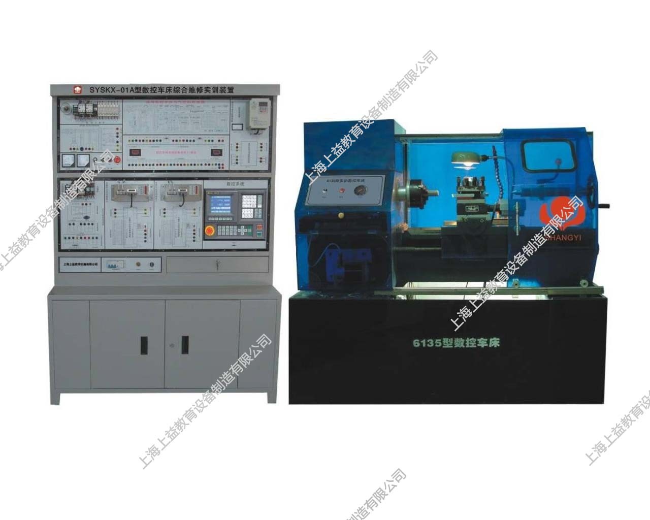 SYSKX-01A數(shù)控車床綜合維修實訓裝置（國產(chǎn)系統(tǒng)）