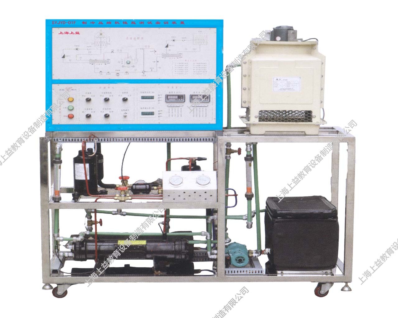 SYJDNT-01F 制冷壓縮機(jī)性能測試實訓(xùn)裝置（立式）