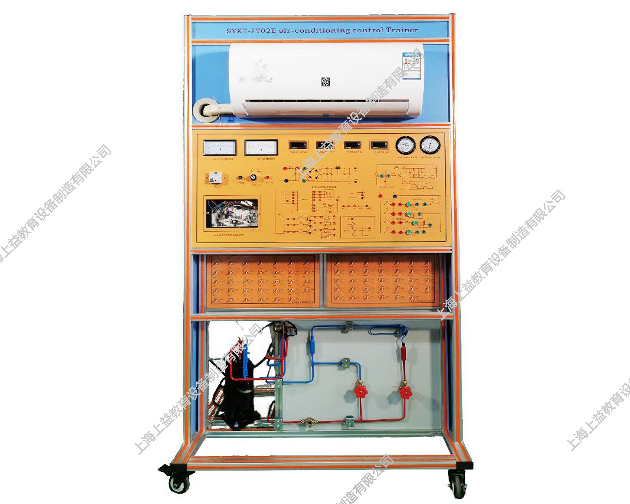 SYKT-FT02E型 熱泵空調(diào)控制實訓(xùn)裝置
